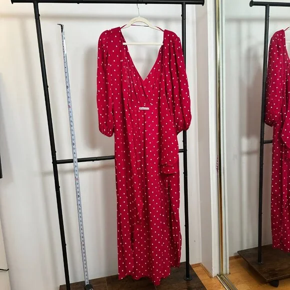 Reformation - Primrose wrap dress - - Picture 6 of 13